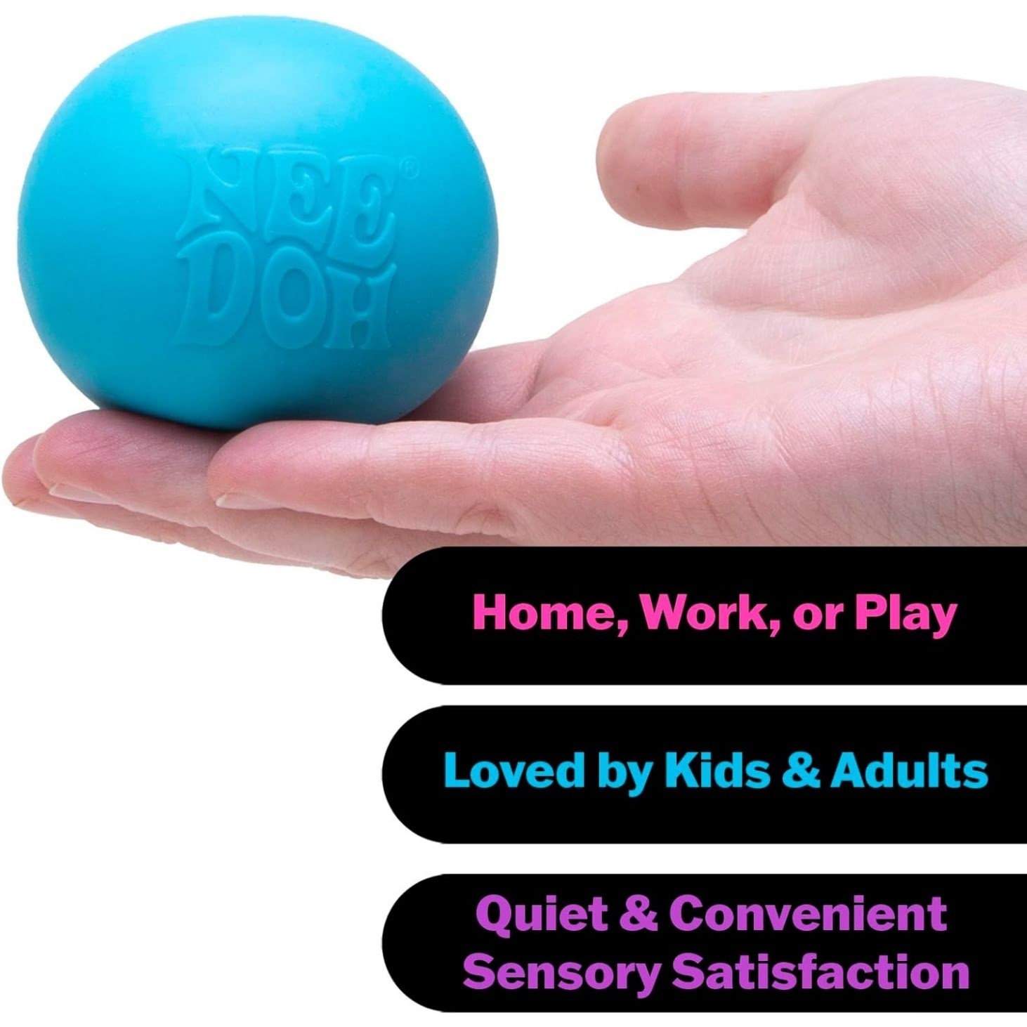 NeeDoh Original Sensory Ball ¨C Pink
