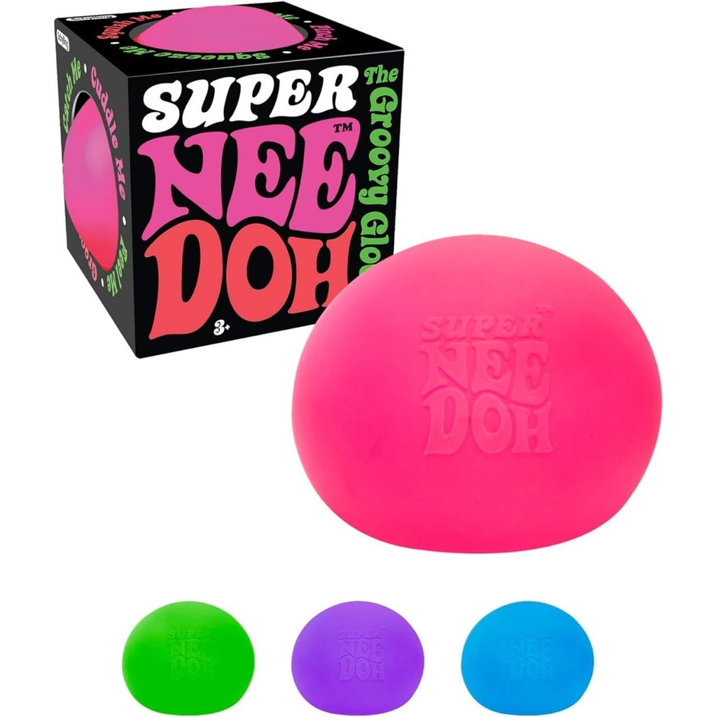 Super NeeDoh ¨C Jumbo Stress Ball ¨C 4.5″ ¨C Assorted