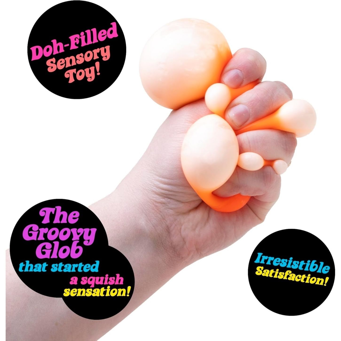 NeeDoh Original Sensory Ball ¨C Pink