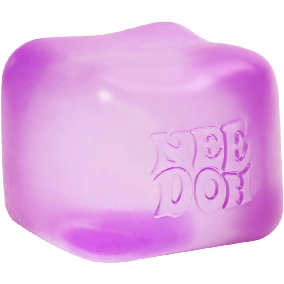 NeeDoh Nice Cube ¨C Solid Squish ¨C Purple